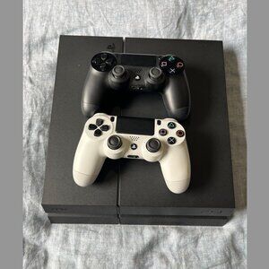Sony PlayStation 4 PS4 Gaming Console with Controllers